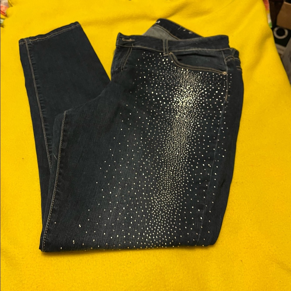 Westport skinny jeans. With embellishment